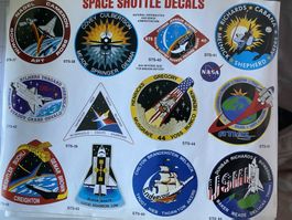 Space Shuttle Aufkleber