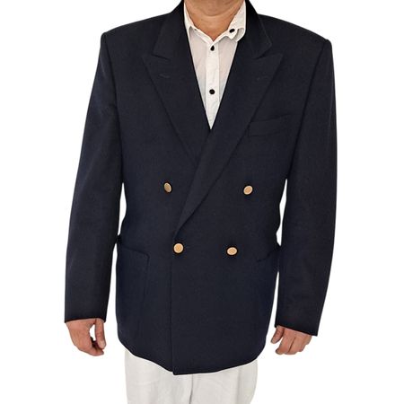 100% Kaschmir Herren Blazer Sakko Gr. 54 