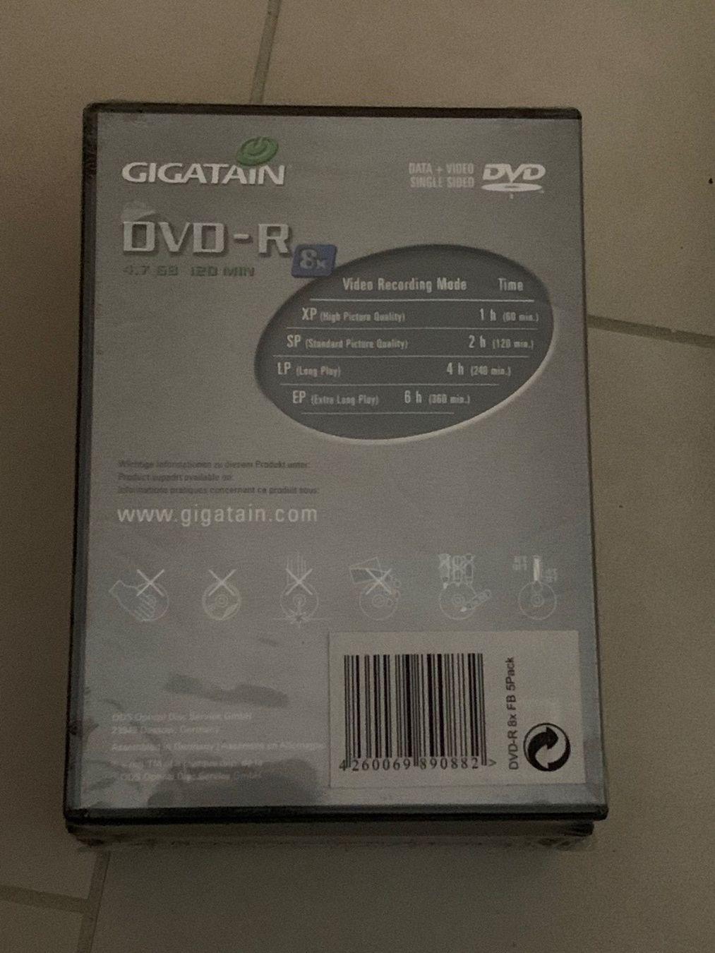 Alle DVDs: 20 Stk. DVD-R Rohlinge – Gebraucht aus Zullwil von Kmichael 2
