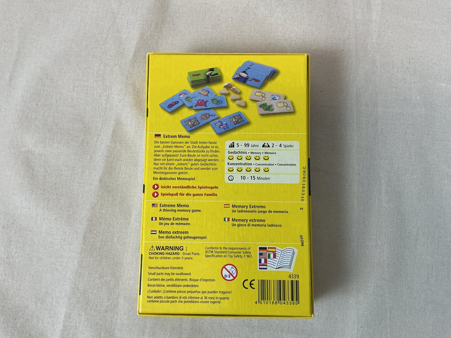 Haba Spiele: HABA Extrem Memo Memory Spiel – Gebraucht aus Richterswil von Restwert_Richterswil 5