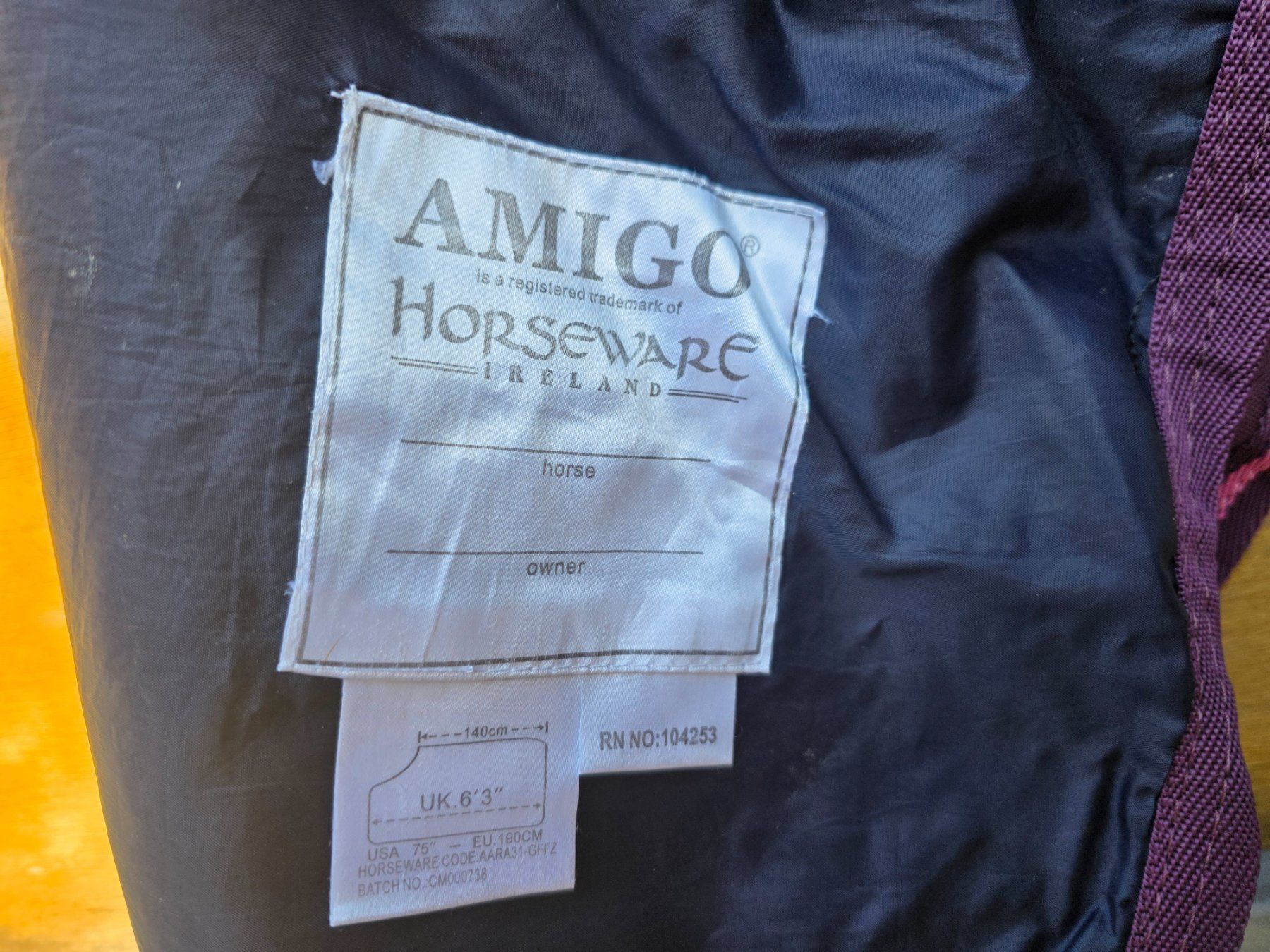 Amigo Decken & Deckenzubehör: Pferdedecke Horseware Amigo 140cm – Gebraucht aus Mörigen von Martina777 2