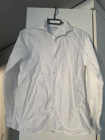 Hemd Zara weiss Slim Fit Grösse 164 gebrauchter Zustand