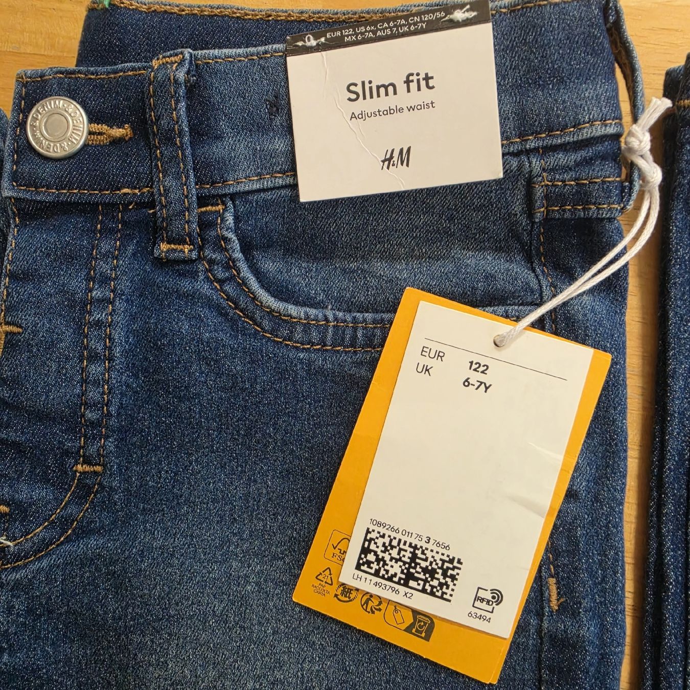 H&M Hosen: 2x Jeans Gr.122 | NEU – Neu und originalverpackt aus Gerlafingen von SiM_sch 2