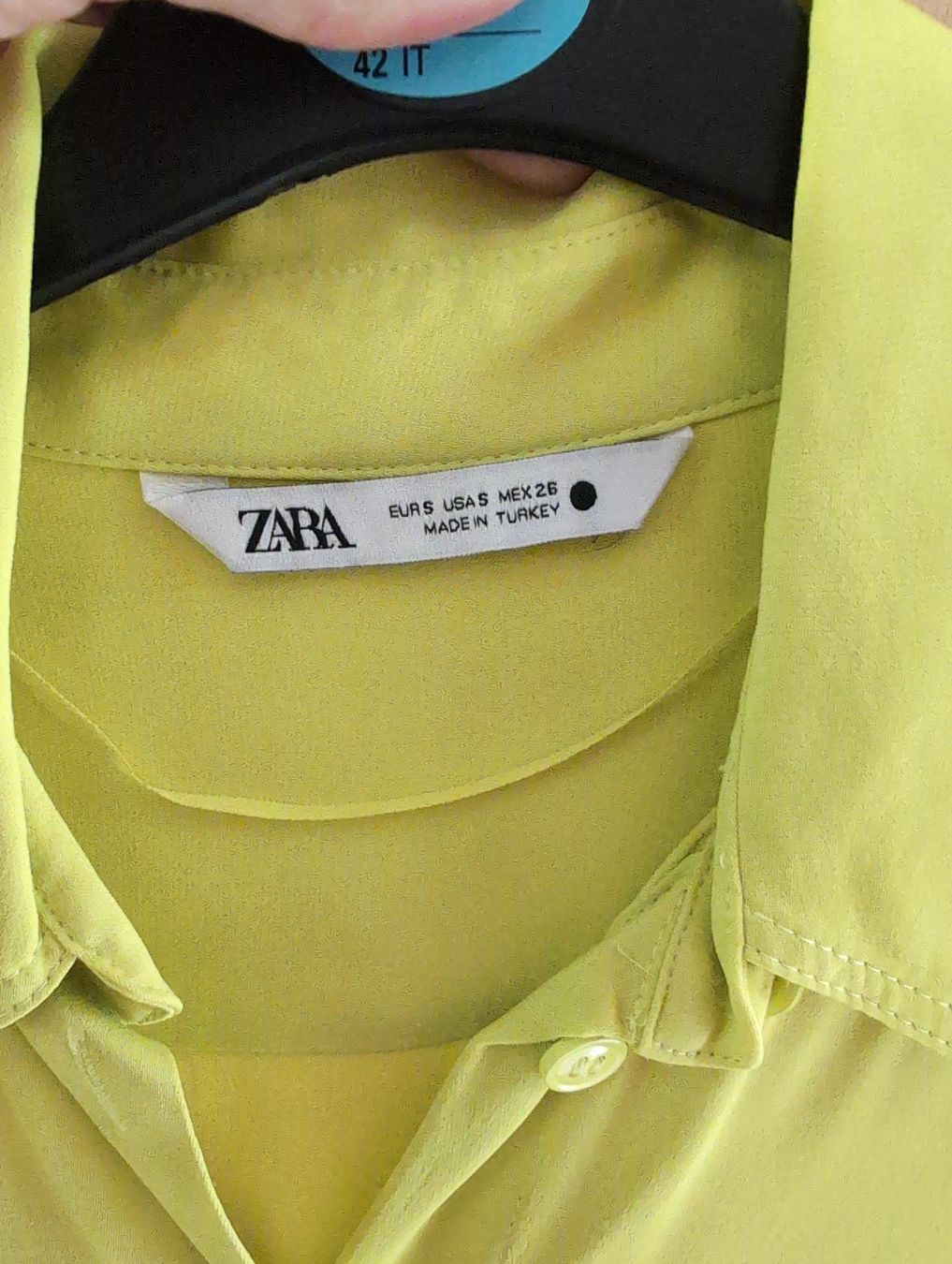Zara Blusen: Camicia taglia S Zara in raso – Neu (gemäss Beschreibung) aus S. Pietro von van_2826 1