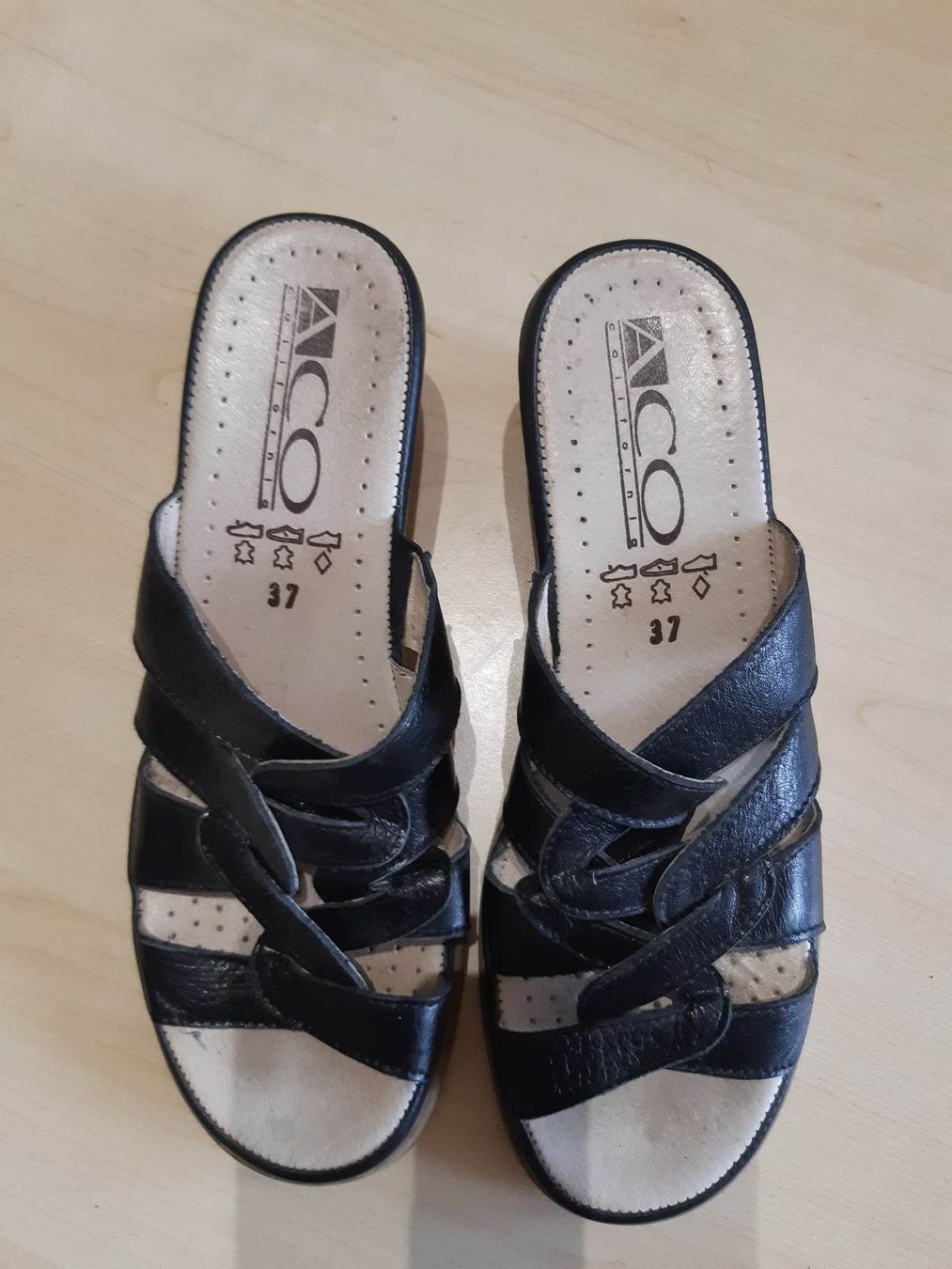 Scarpe da donna: Schwarze ACO Keilabsatz Sandalen, Grösse 37, – Usato da Möhlin venduto da Simba4871 3