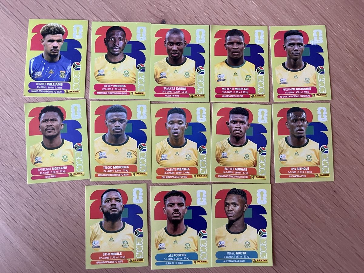 Panini Carte collezionabili: Panini WM 2026 Sticker Südafrika – Nuovo e nell'imballaggio originale da Luzern venduto da strandbar90
