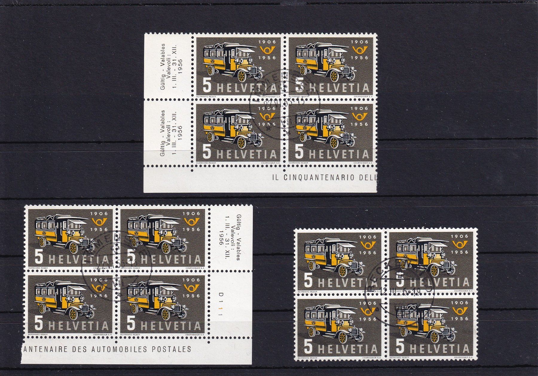 Alle Briefmarken: Lot diverse Plattenfehler und Retouchen – Gebraucht aus Birsfelden von chr_yq2g 1