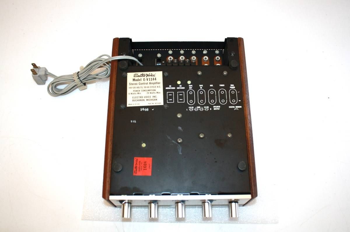 Electro-voice Amplificatori: ElectroVoice E-V 1144 amplificateur compact révisé – Usato da La neuveville venduto da Madmax1979 4