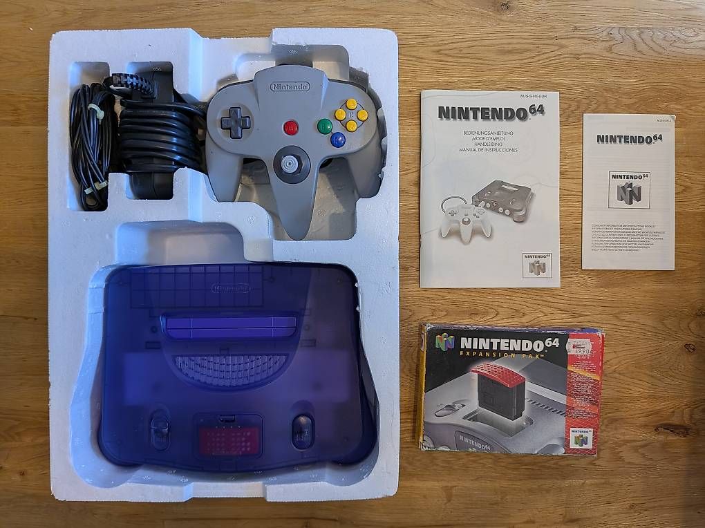 Nintendo Console: Nintendo 64 Originalverpackt mit Exp. Pack – Usato da Schaffhausen venduto da Loxly97 1