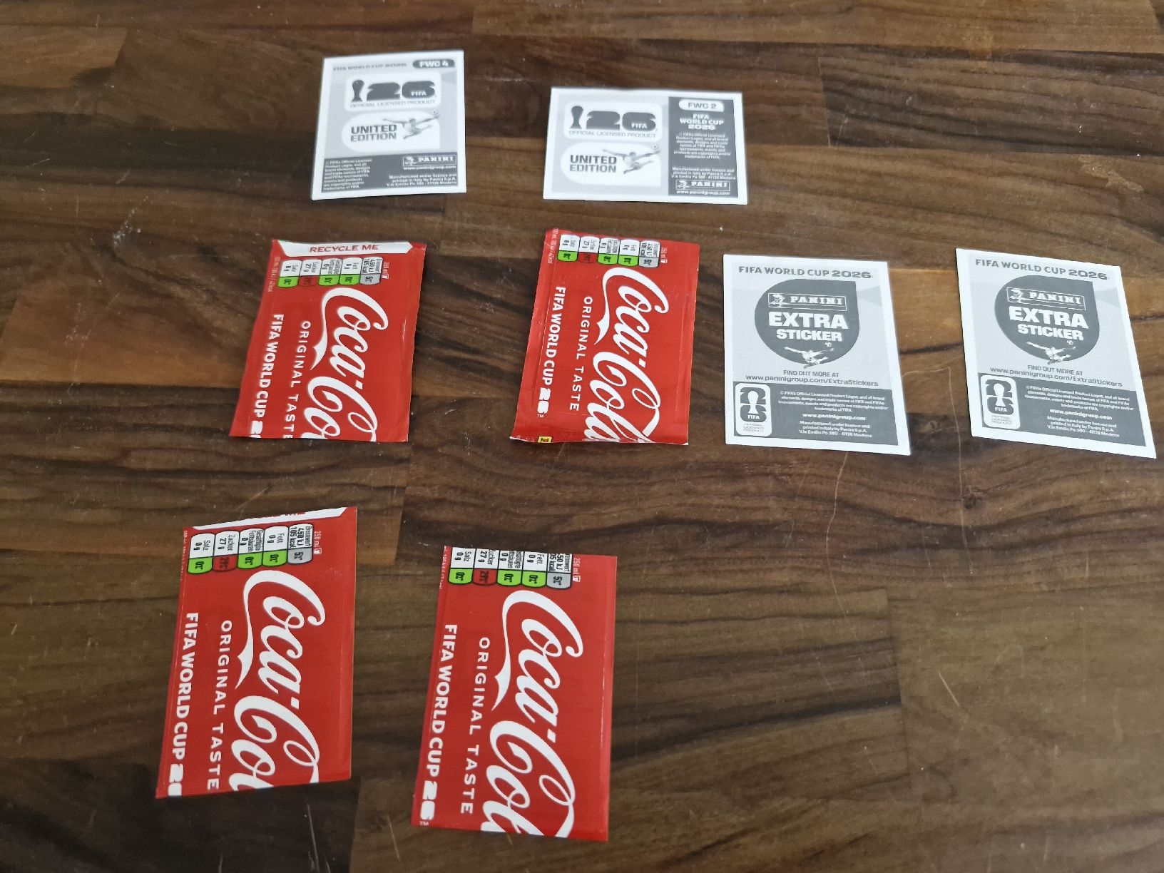 Sticker: Extra sticker, cola sticker+ 2 seltene sticker FWC4/FWC2 – Nuovo (secondo la descrizione) da Biberist venduto da Bonduelle 1