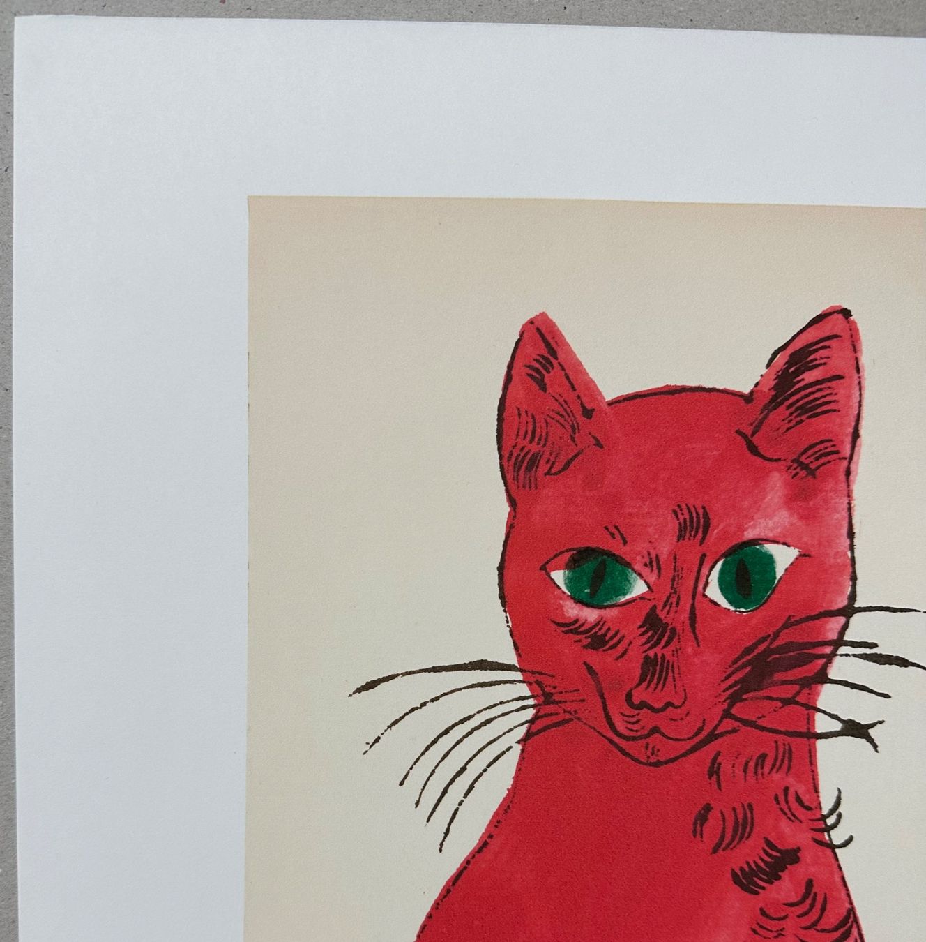 Dipinti: Warhol: Sam the Cat, POP Art 82/100 – Nuovo (secondo la descrizione) da Meilen venduto da Smgdesign 3