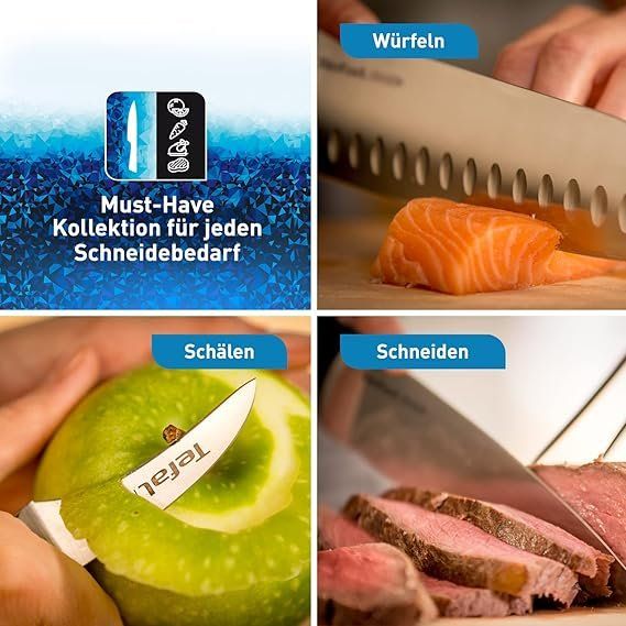 Küchenmesser: Tefal Ice Force Kochmesser, 20 cm Klinge – Neu und originalverpackt aus Oberentfelden von abz_l7vm 2