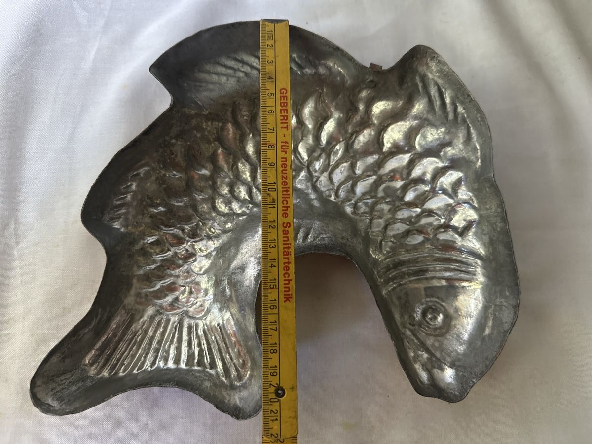 Backformen: Backform Fisch alt Kupfer ca. 24cm – Gebraucht aus Zürich von Chaeffeler 4