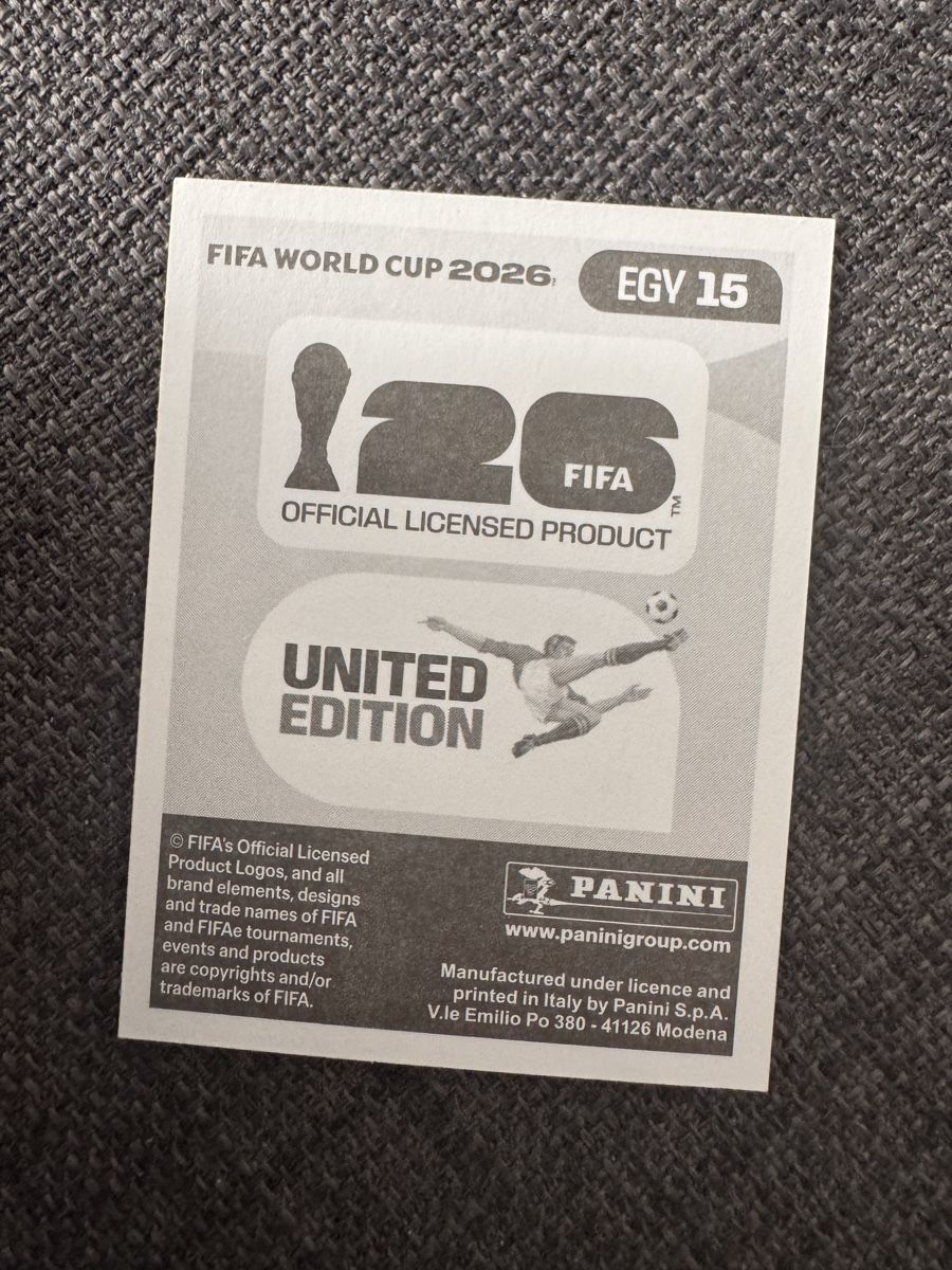 Panini Carte collezionabili: Panini - WM 2026 - EGY 15 - Sticker – Nuovo (secondo la descrizione) da Wetzikon ZH venduto da thayreen 1