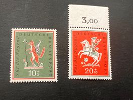 Deutsche Bundespost 1958 Mi. Nr. 286-87 ** Luxus  (2211)