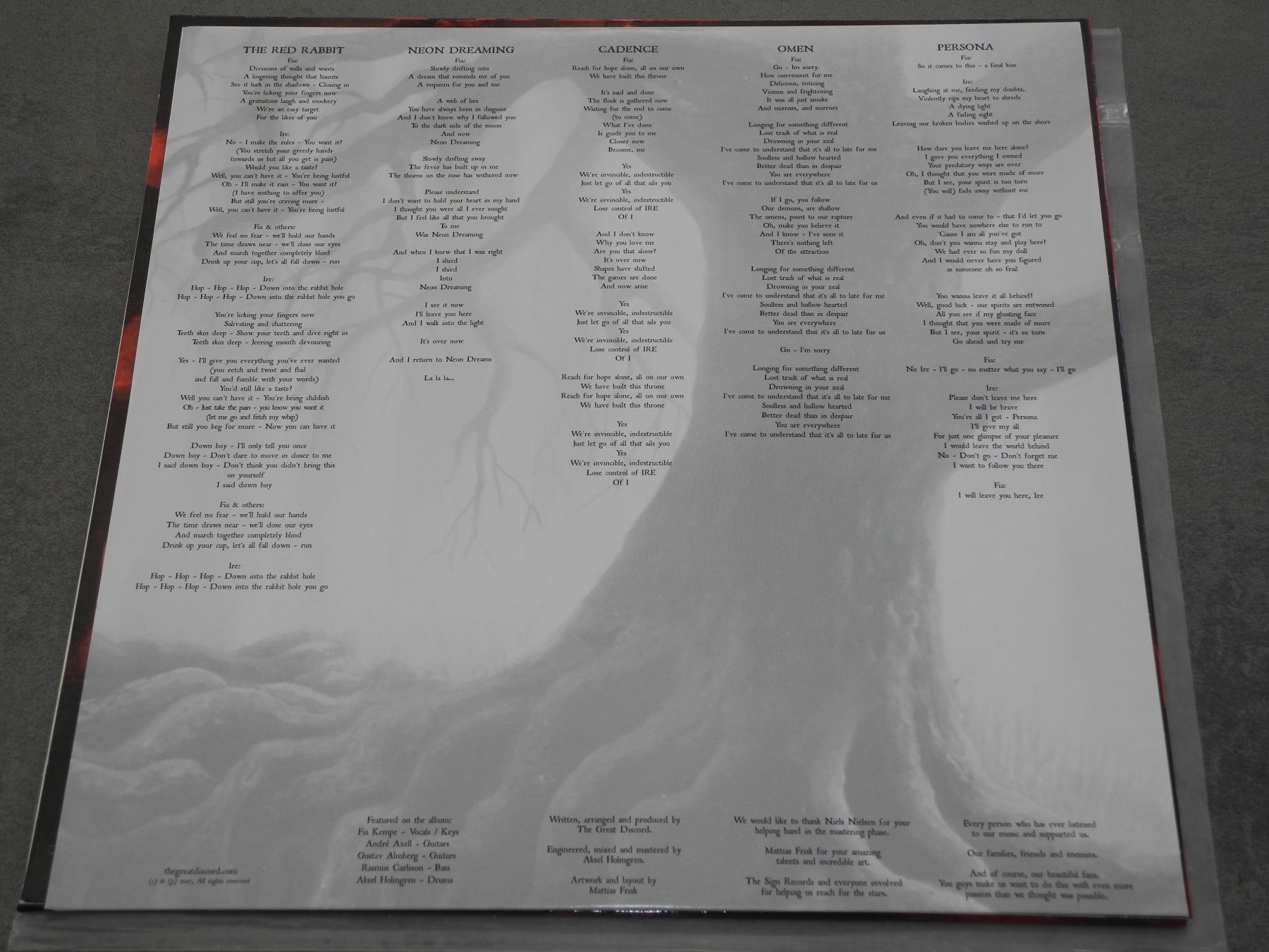 Schallplatten: THE GREAT DISCORD - THE RABBIT HOLE – Neu (gemäss Beschreibung) aus Fahrwangen von Swirl2 2