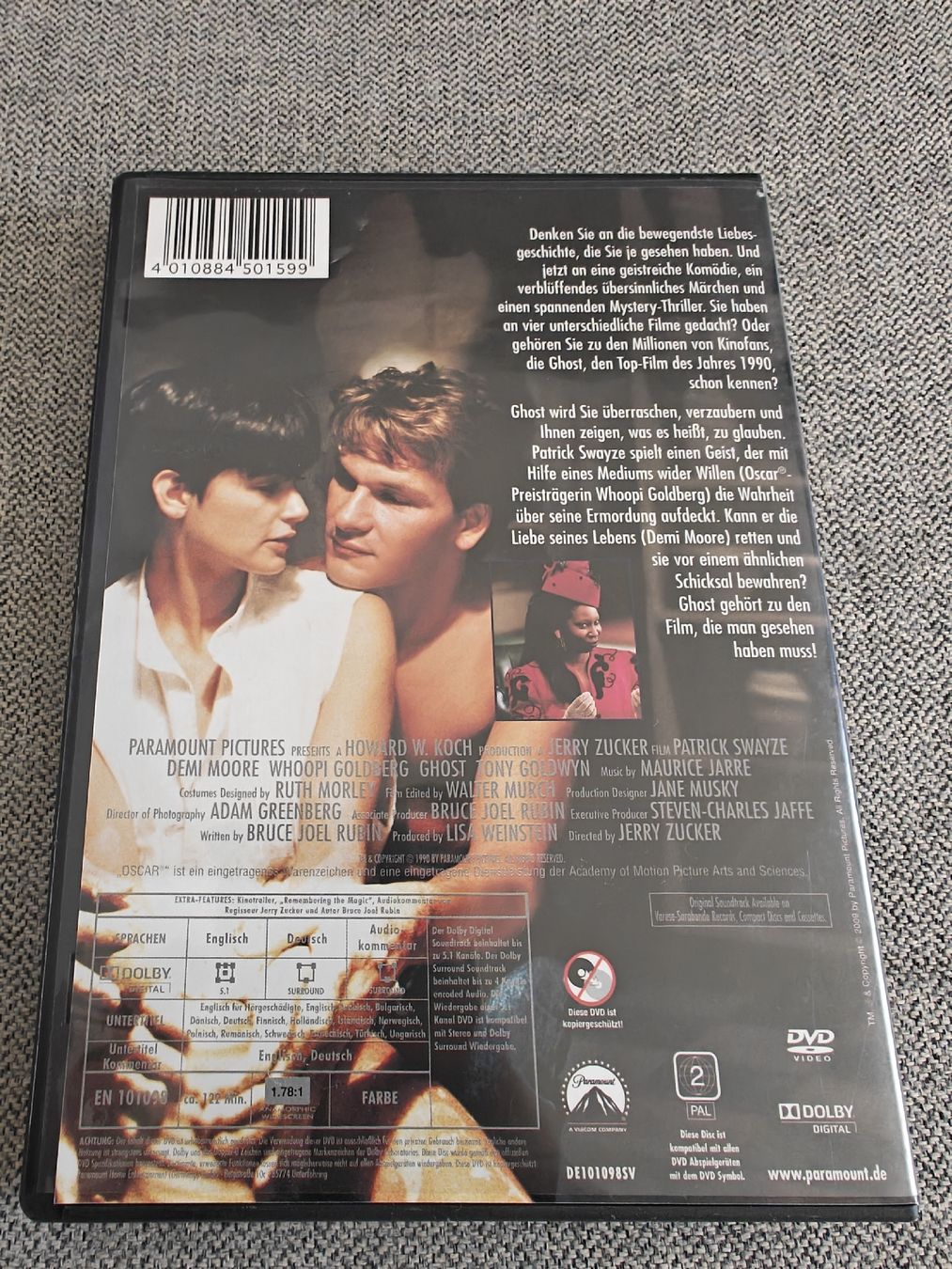 Tous les DVDs: Ghost DVD (D,EN) – D'occasion à Biel/Bienne par Nekomimi 1