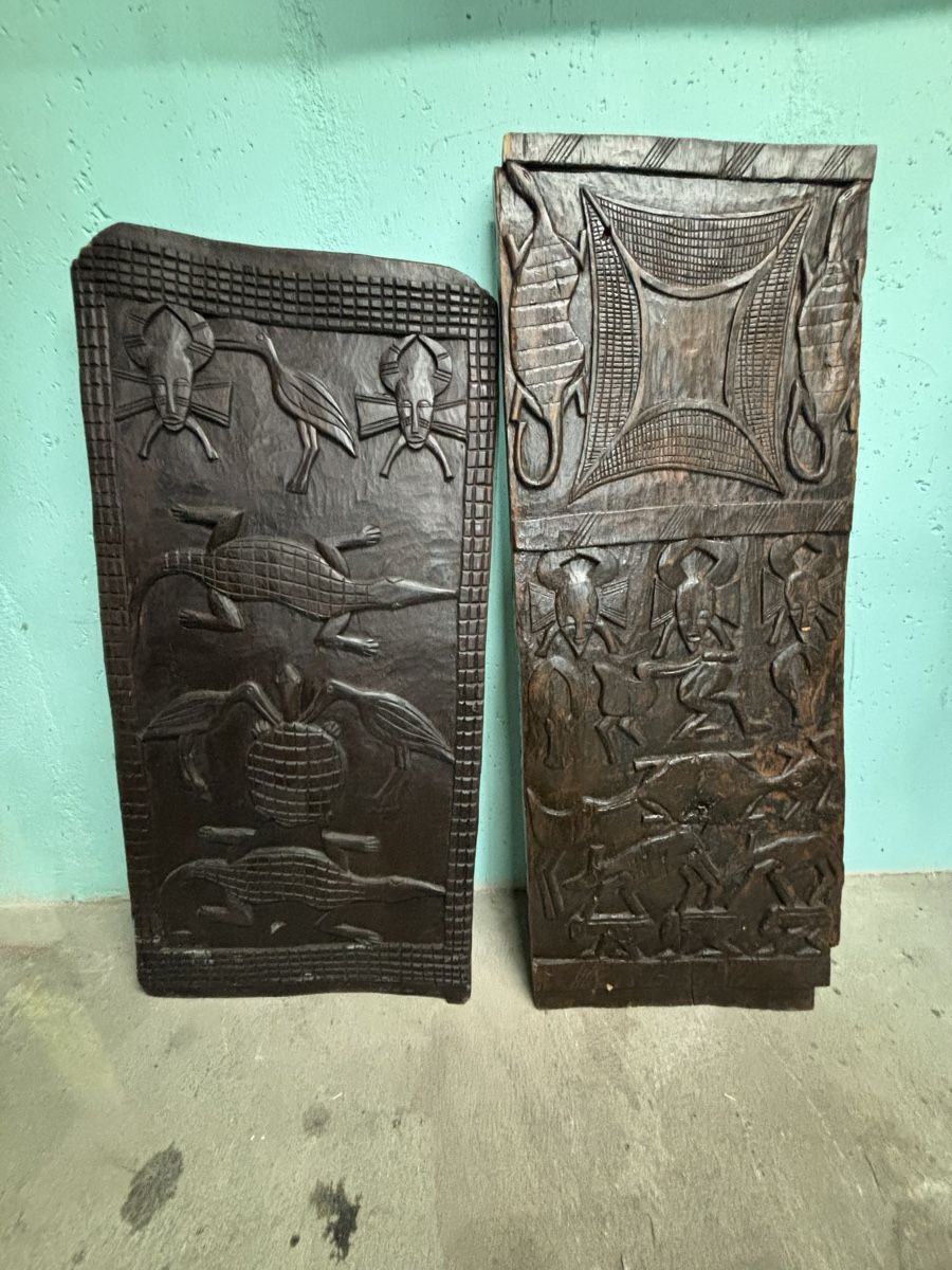 Sculture & Statue: Afrikanische Wandbilder – Usato da Wettingen venduto da suk_p9mv