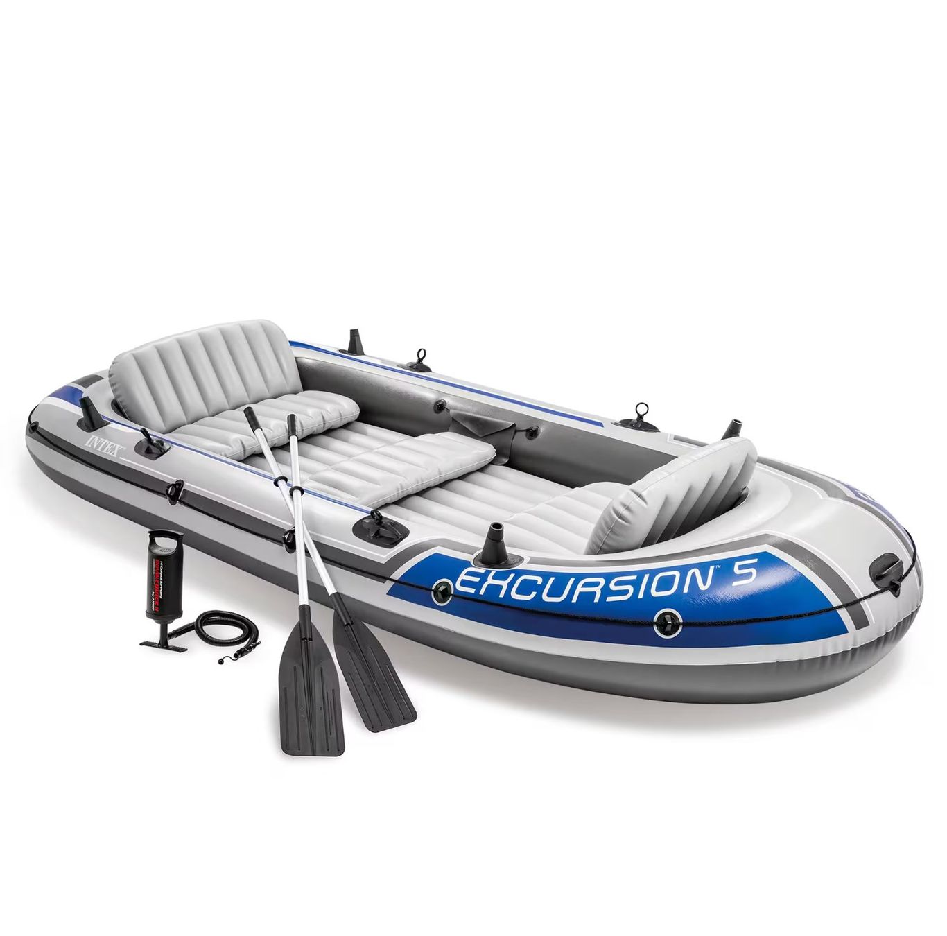 Boote: Intex EXCURSION 5 Set - 1x Gebraucht – Gebraucht aus Luzern von EmmentalerOG