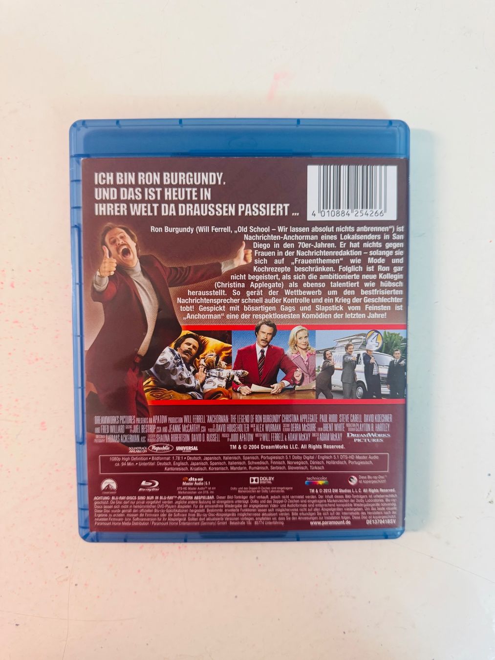 Alle DVDs: ANCHORMAN. (BLU-RAY) – Gebraucht aus Basel von san_2qlq 1