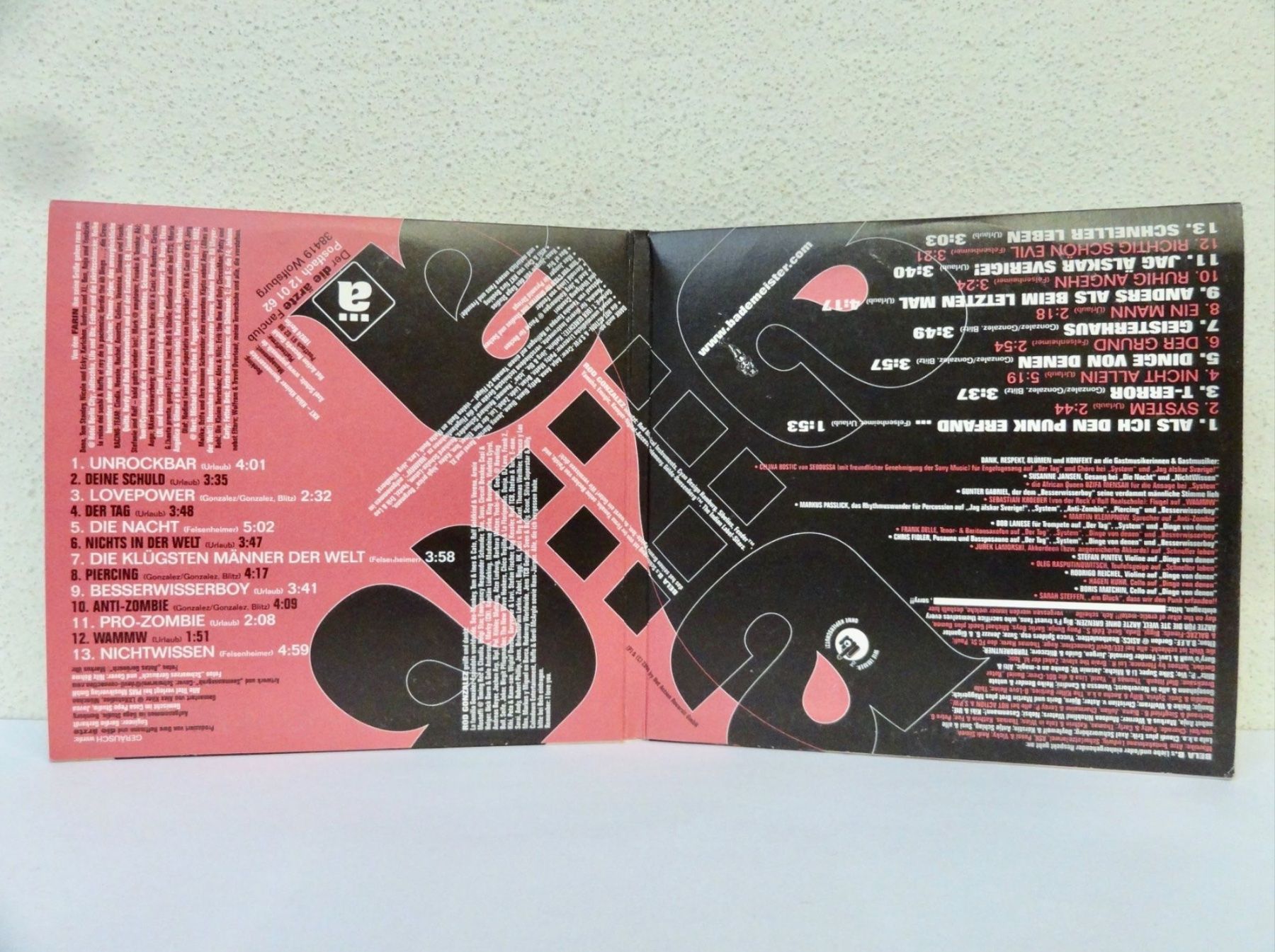 CDs: 2 CD DIE ÄRZTE / GERÄUSCH – Gebraucht aus Kerzers von djstarsky73 2