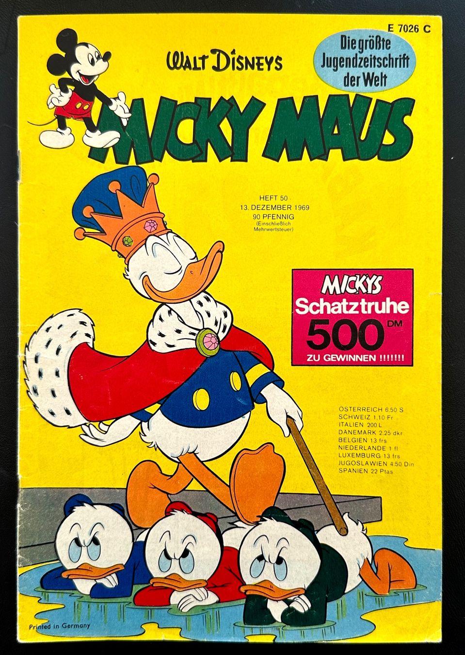 Fumetti: Mickey Maus Nr. 50 1969 mit Beilage – Usato da Seltisberg venduto da quadartswiss