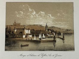 Morges Souvenirs Suisse Briquet Genéve Cuvillier / Lemercier
