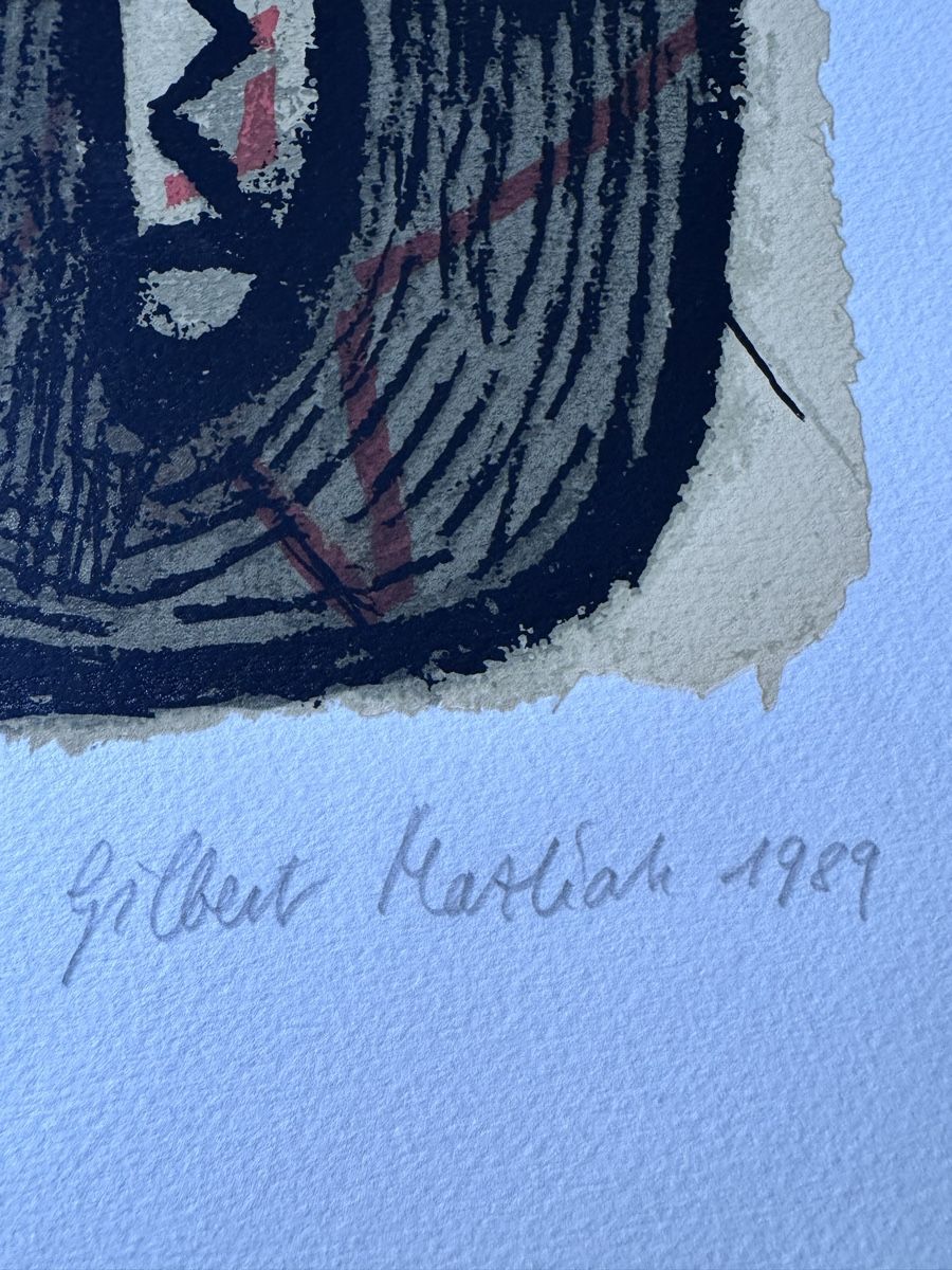 Dipinti: Gilbert Marhian 1989 N° 42/100 – Usato da Vésenaz venduto da Angela.C3 4