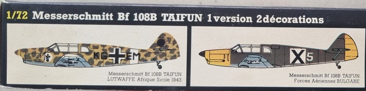 Heller Modellbausätze & Standmodelle: 1/72 Heller Bf 108B Taifun (231) – Gebraucht aus Grand-Lancy von LFW 3