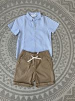 Neu h&m Set Hemd Shorts gr. 122