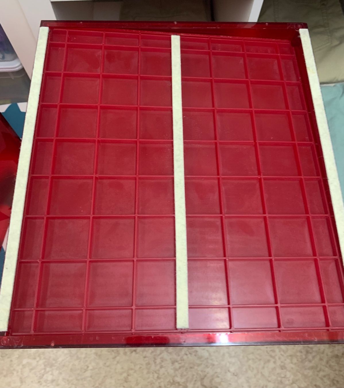 Ikea Sistemi di archiviazione: IKEA Box LEKMAN rot (mit rotem Boden) – Usato da Winterthur venduto da amapola 4