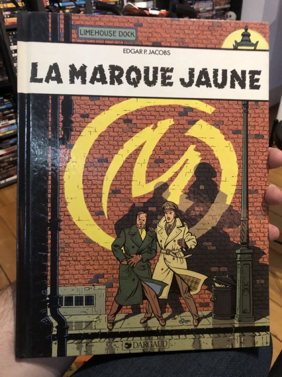 Comics: La Marque Jaune par Edgar P. Jacobs – Gebraucht aus Lausanne von fransadpop