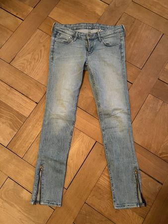 H&M Jeans Skinny Low Waist Ankle W 26
