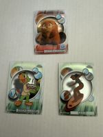 3 cartes Topps chrome Disney 