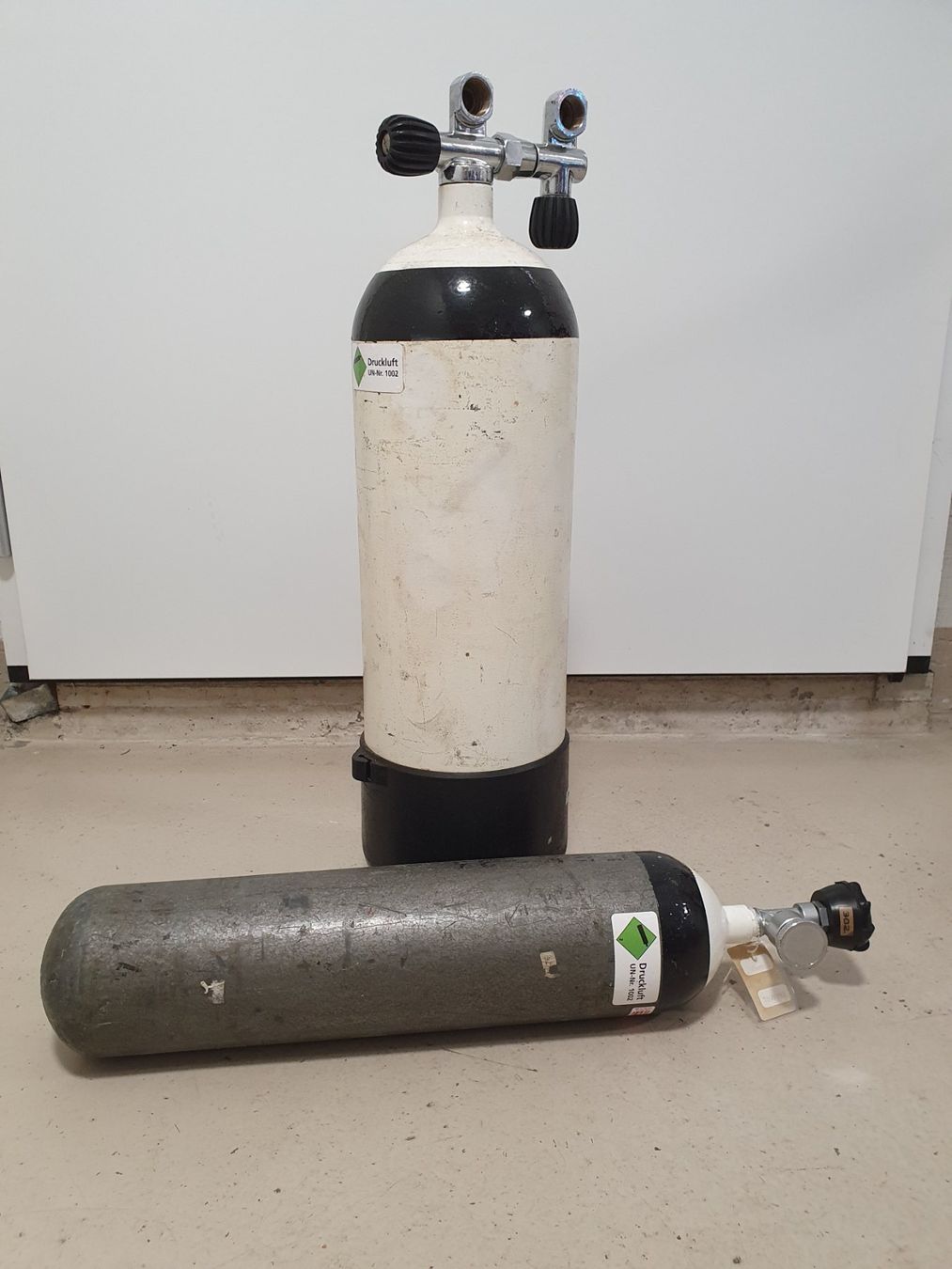 Bouteilles de plongée: Tauchflaschen gebraucht – D'occasion à Tägerwilen par tho_swc8