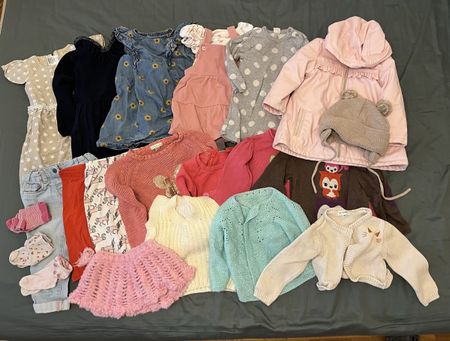 Mädchenkleidungspaket, Größe 86 