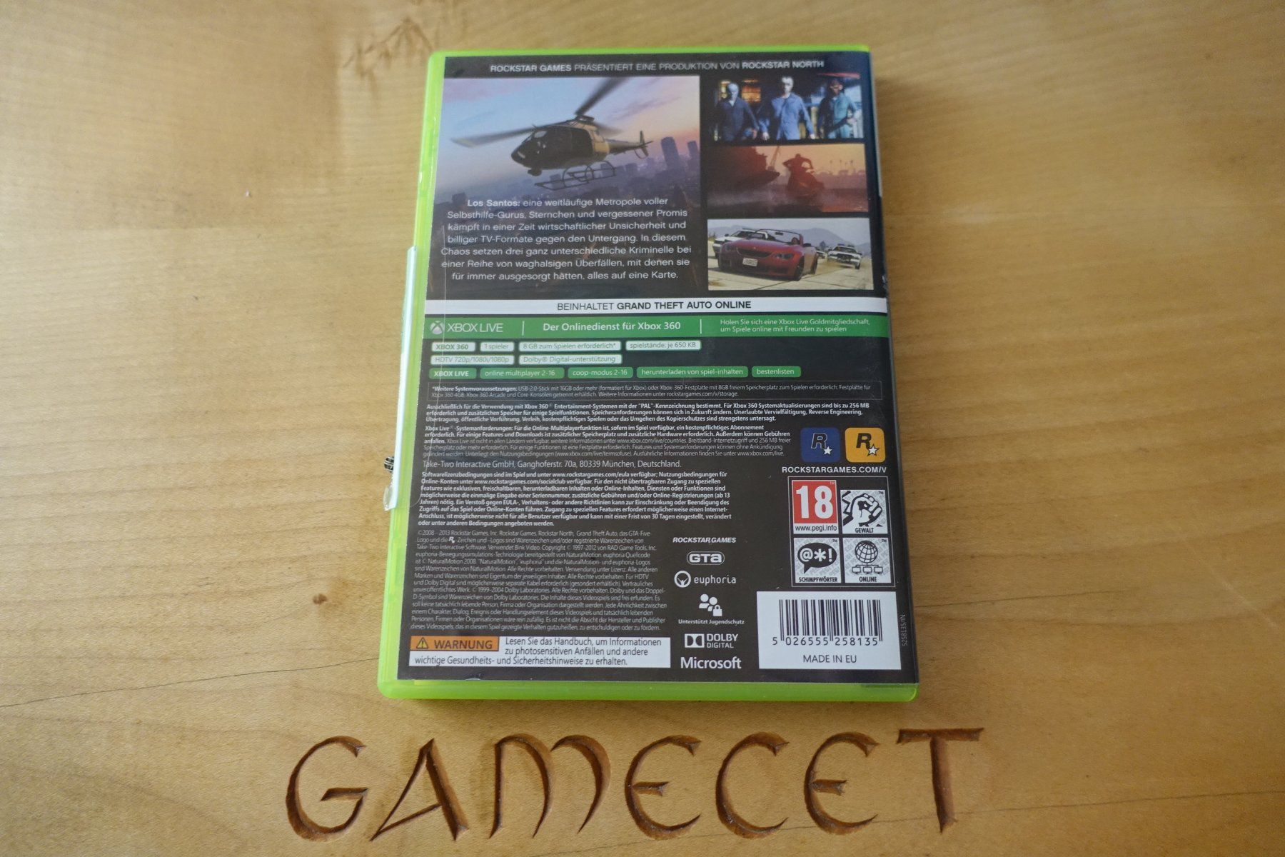 Microsoft Giochi: Grand Theft Auto V – Usato da Steinach venduto da Gamecet 2