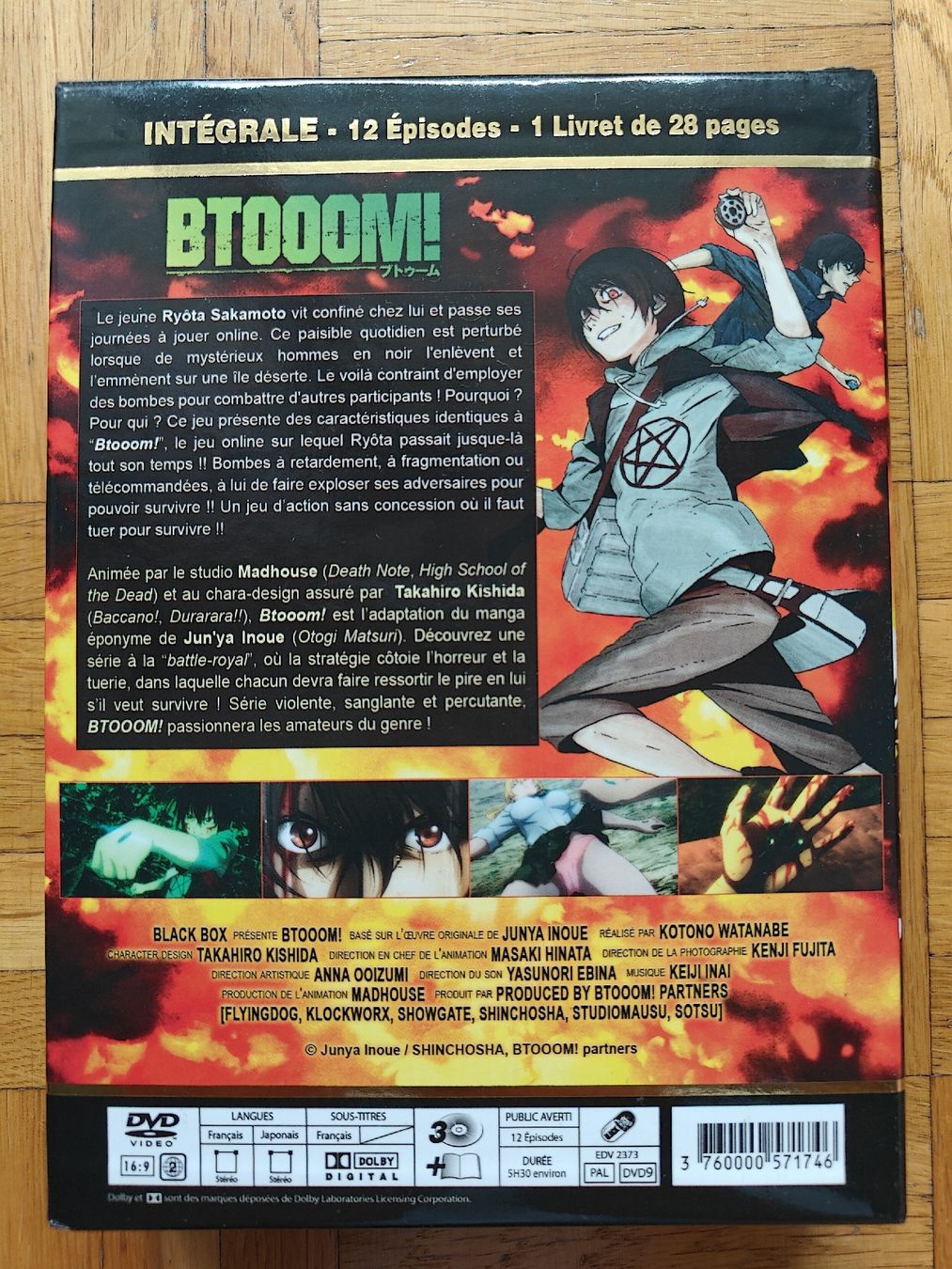 Alle DVDs: BTOOOM! Anime Series - Complete Collection on 3 DVDs – Neu (gemäss Beschreibung) aus Carouge GE von Andelie 1