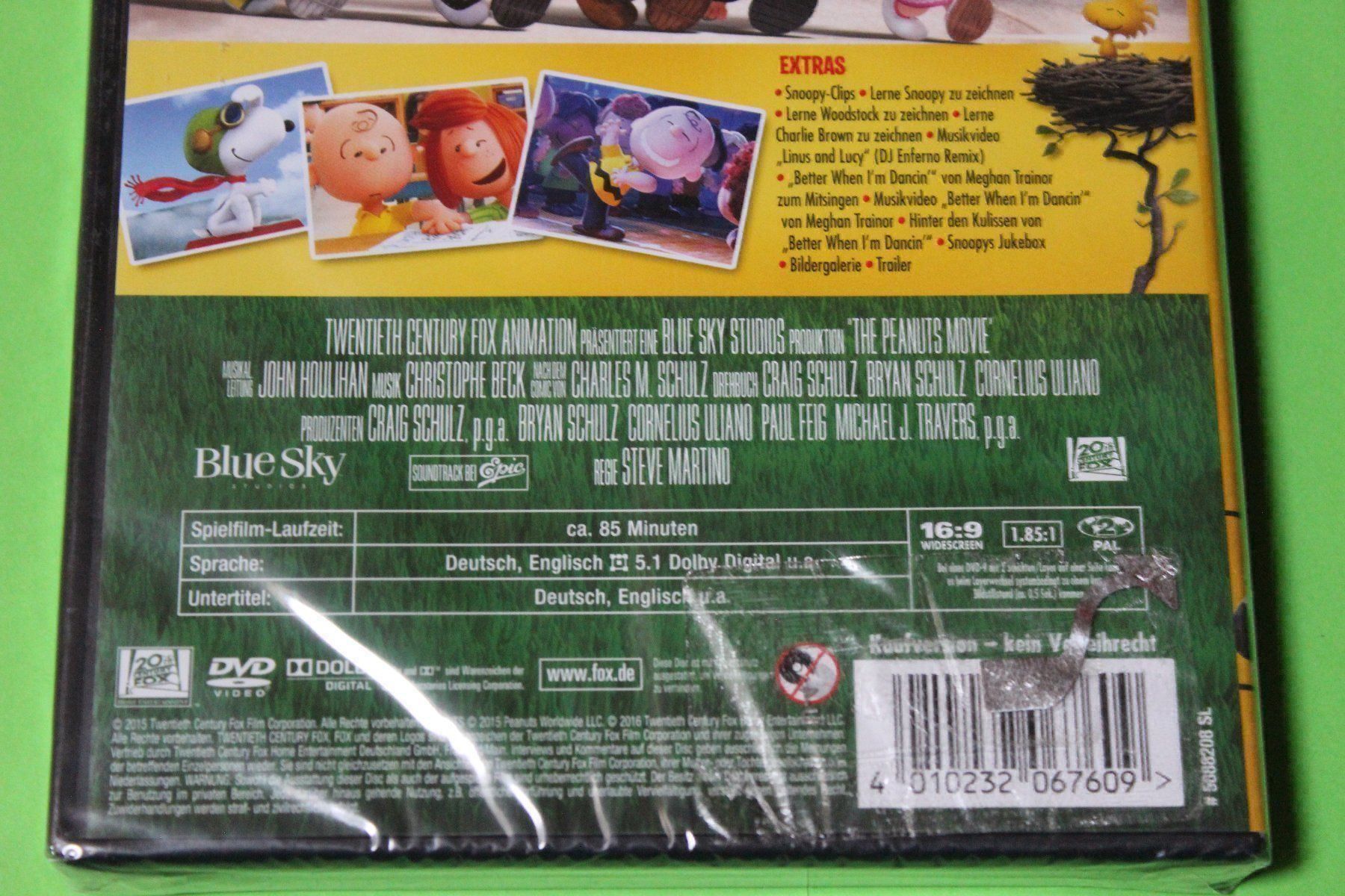 Alle DVDs: DIE PEANUTS - DER FILM DVD NEU originalverpackt – Neu und originalverpackt aus Tübach von JamesStone 5