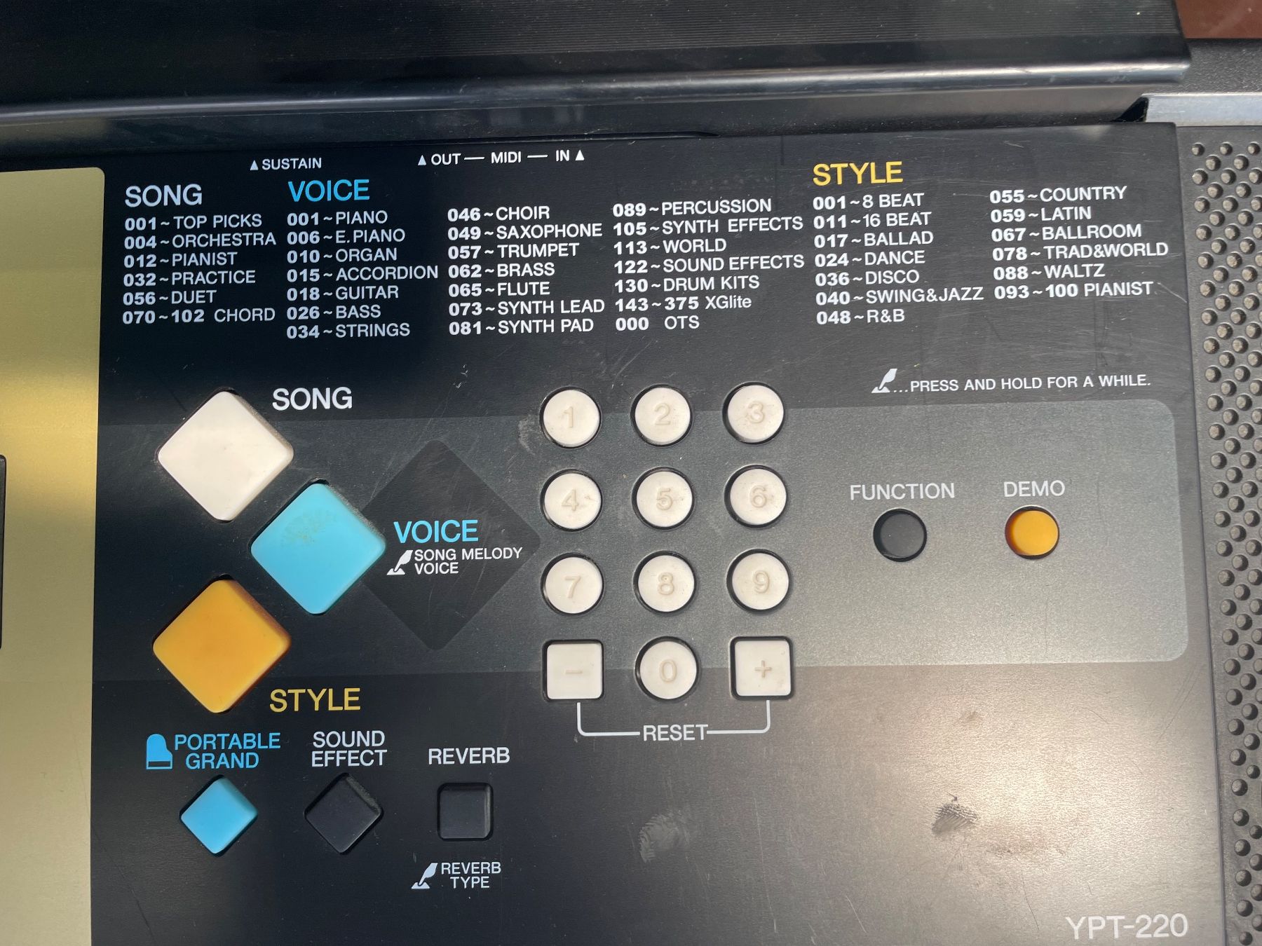 Yamaha Instruments de musique: Digital Keyboard – D'occasion à Schlieren par walterstahl 2