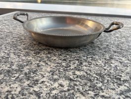 Schale Zinn, Feinzinn sehr schwere Schale