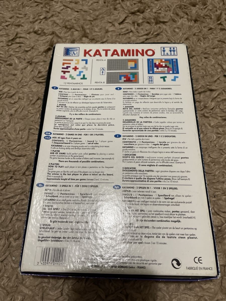 Spiele: Brettspiel Katamino  – Gebraucht aus Unterkulm von AnoliOccasion 1