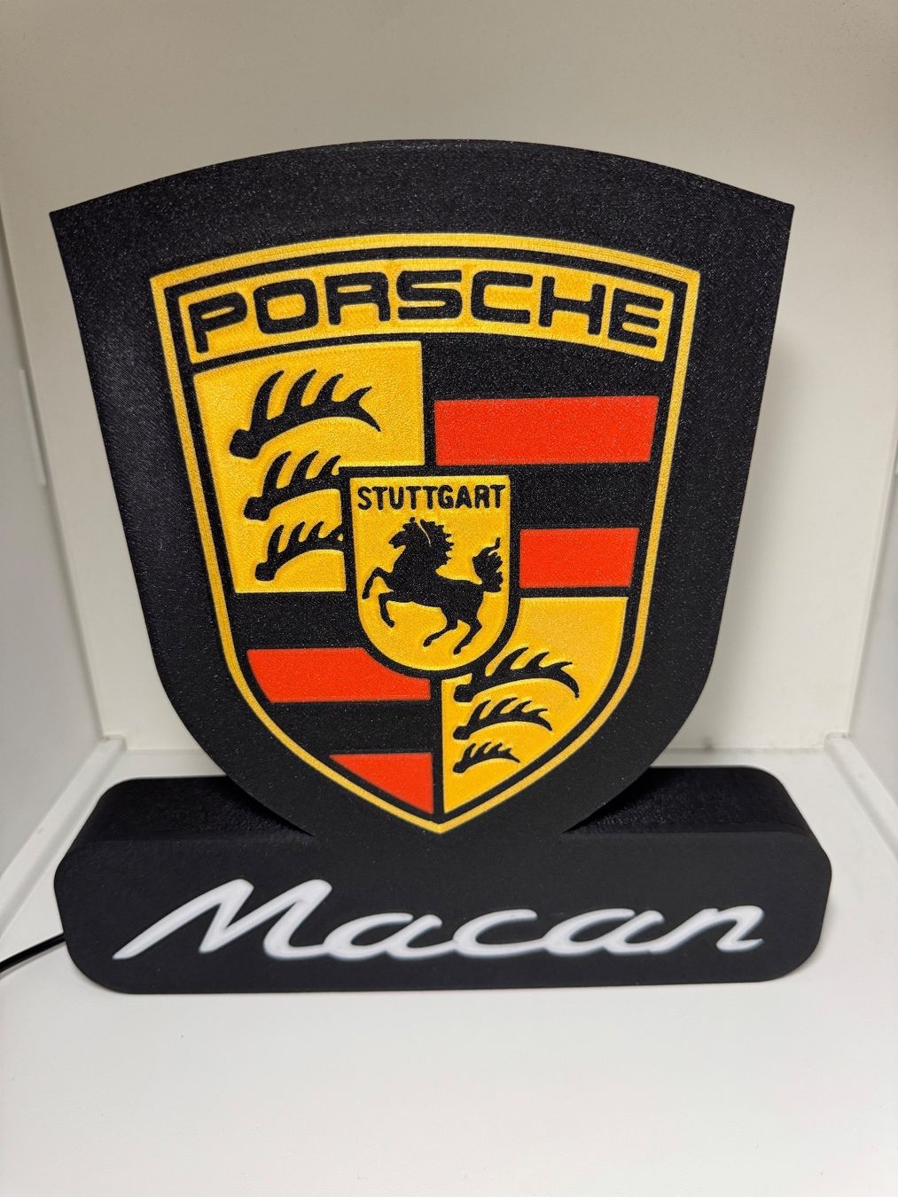 Lampade: Lightbox lumière led Porsche Macan – Nuovo (secondo la descrizione) da Vicques venduto da PAMB3D