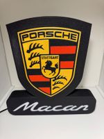Lightbox lumière led Porsche Macan