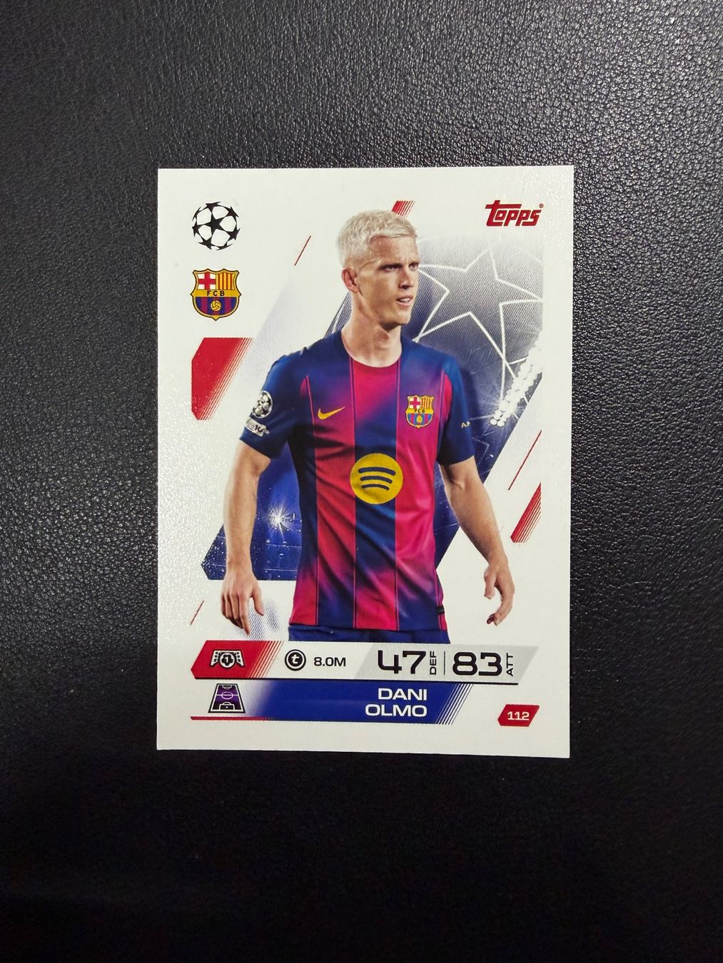Topps Carte collezionabili: Topps Match Attax 2025/26 Dani Olmo 112 – Nuovo (secondo la descrizione) da oberrüti venduto da jeanmei