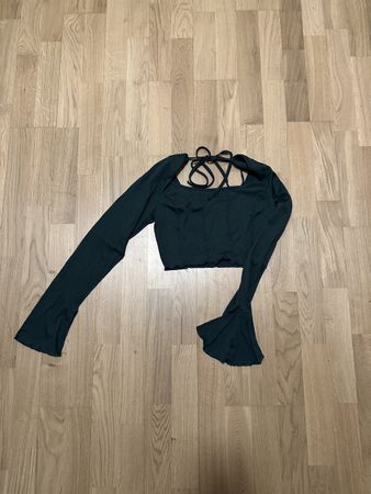 crop langarmshirt (L)