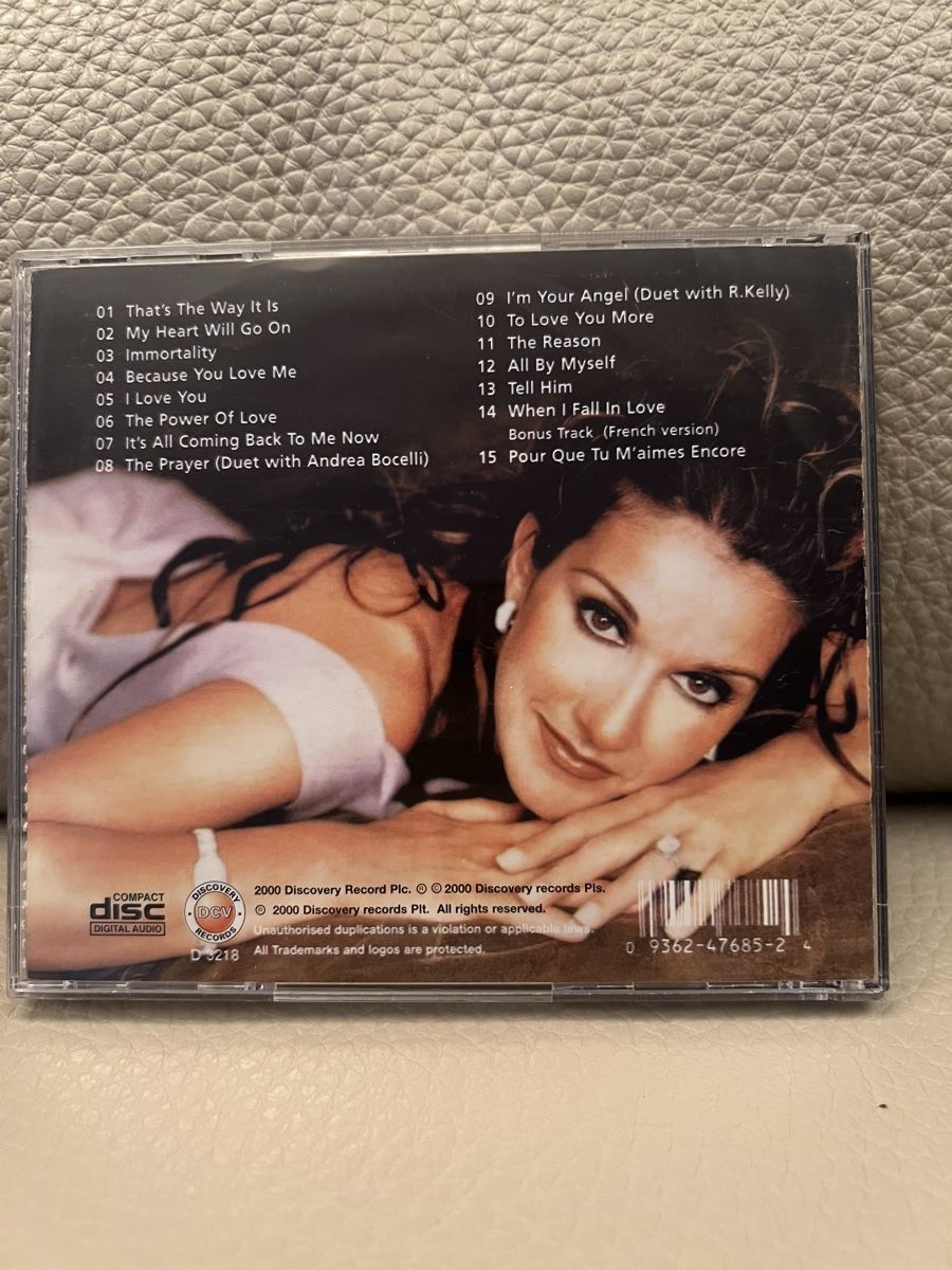 CD: Celine Dion – Usato da Winterthur venduto da ebe_wvp2 1