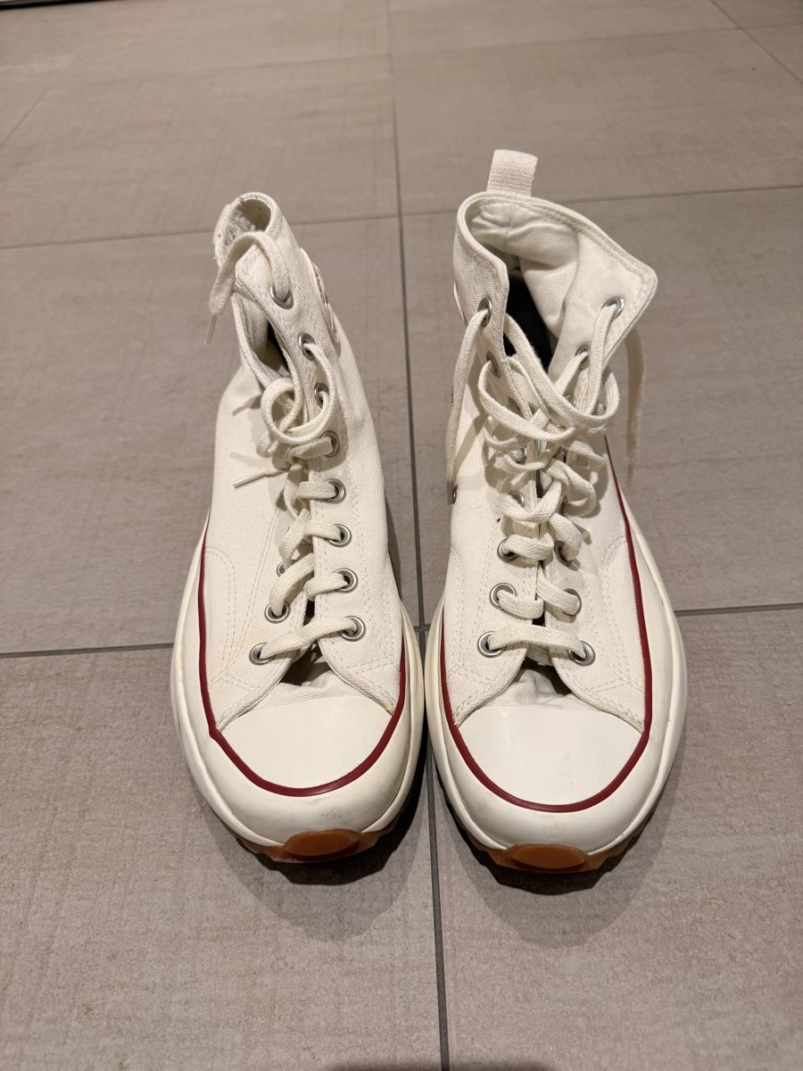 Converse Scarpe da uomo: Converse Run Star Hike montantes, blanches - Taille 43 – Usato da Bulle venduto da HT8 1