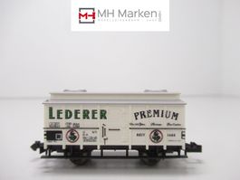 Minitrix 13604 ged. Güterwagen "Lederer" Deutsche Bahn N