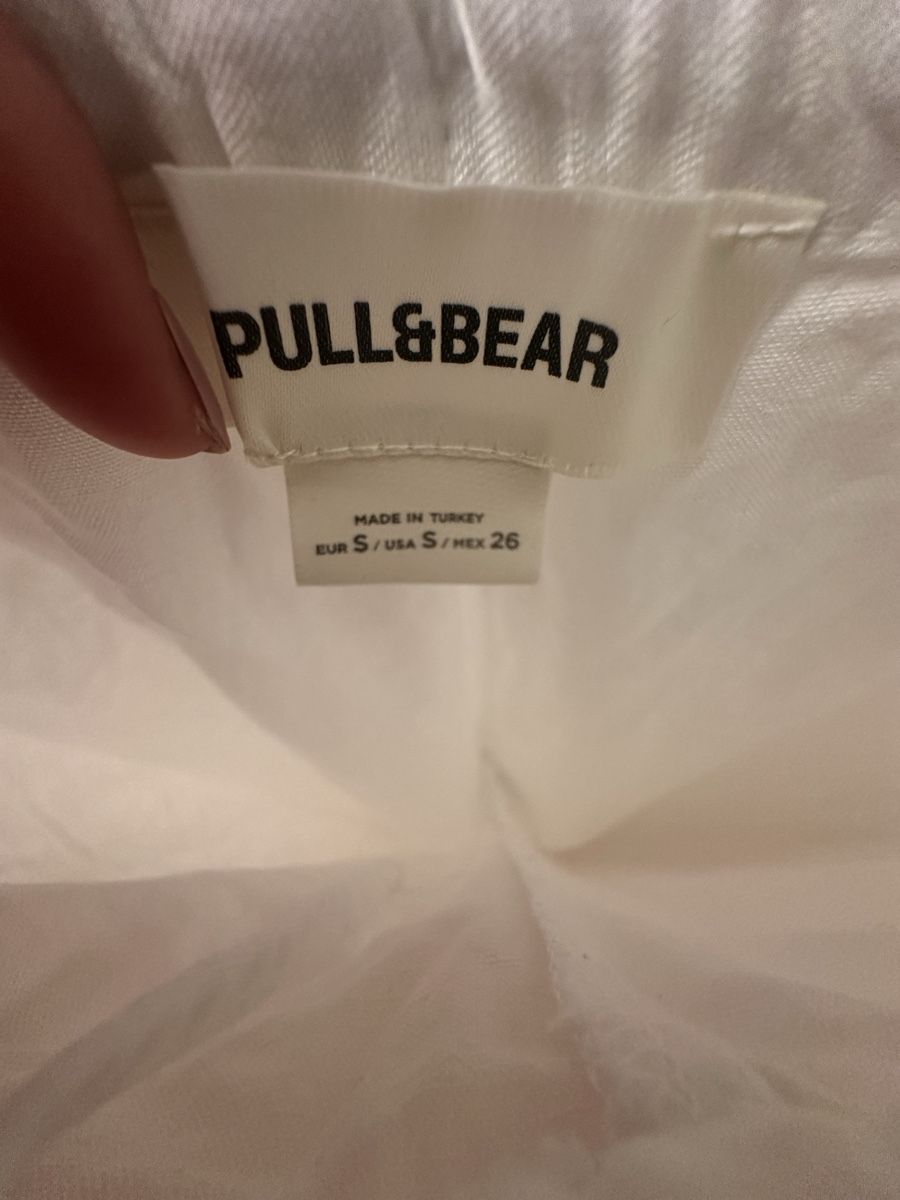 Pull&Bear Pantaloni: Pull&Bear Sommerhose, weiss, Gr. S – Usato da Boll venduto da naj_8w6f 3